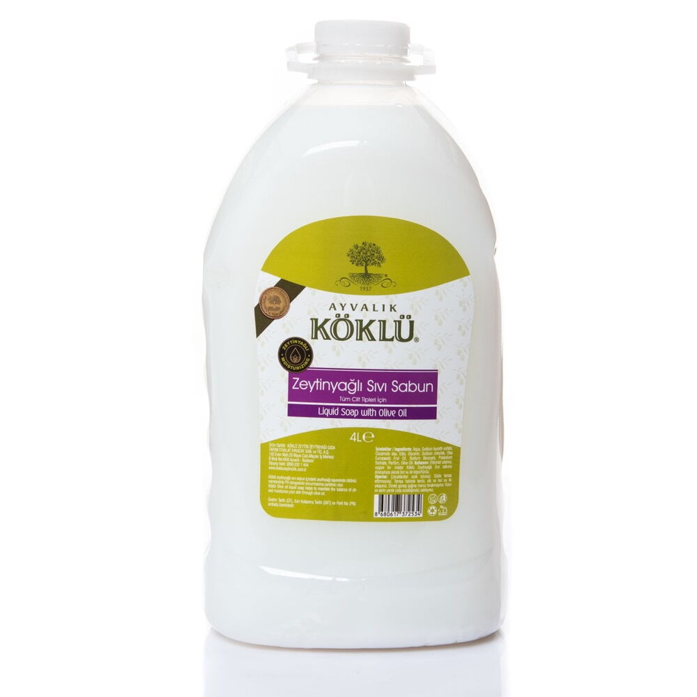 KÖKLÜ ZEYTİNYAĞLI SIVI SABUN 4 LT