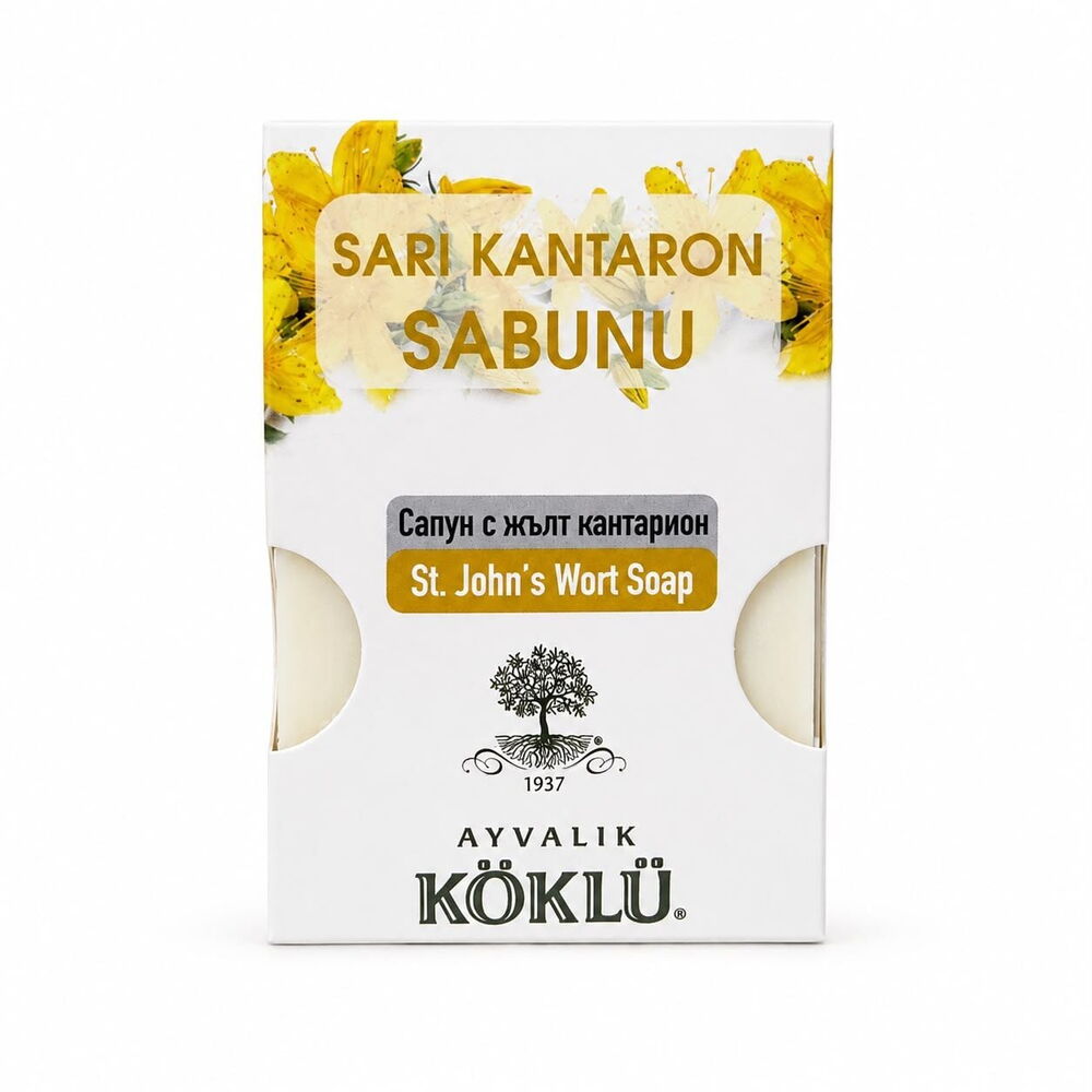 KÖKLÜ SARI KANTARON SABUNU 100 GR