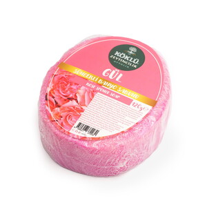 KÖKLÜ SÜNGERLİ GÜL BANYO SABUNU 120 GR #1