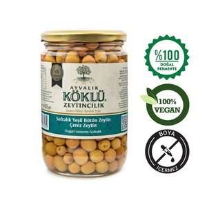 Çerez Yeşil Zeytin 660 cc Cam Kavanoz #2
