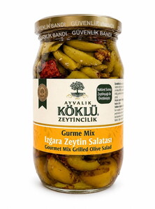 Köklü Gurme Mix Izgara Zeytin Salatası #1