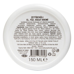 KÖKLÜ ZEYTİNYAĞLI EL KREMİ 150ML #3