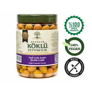 Ayvalık Yeşil Çizik Zeytin 1000cc #2