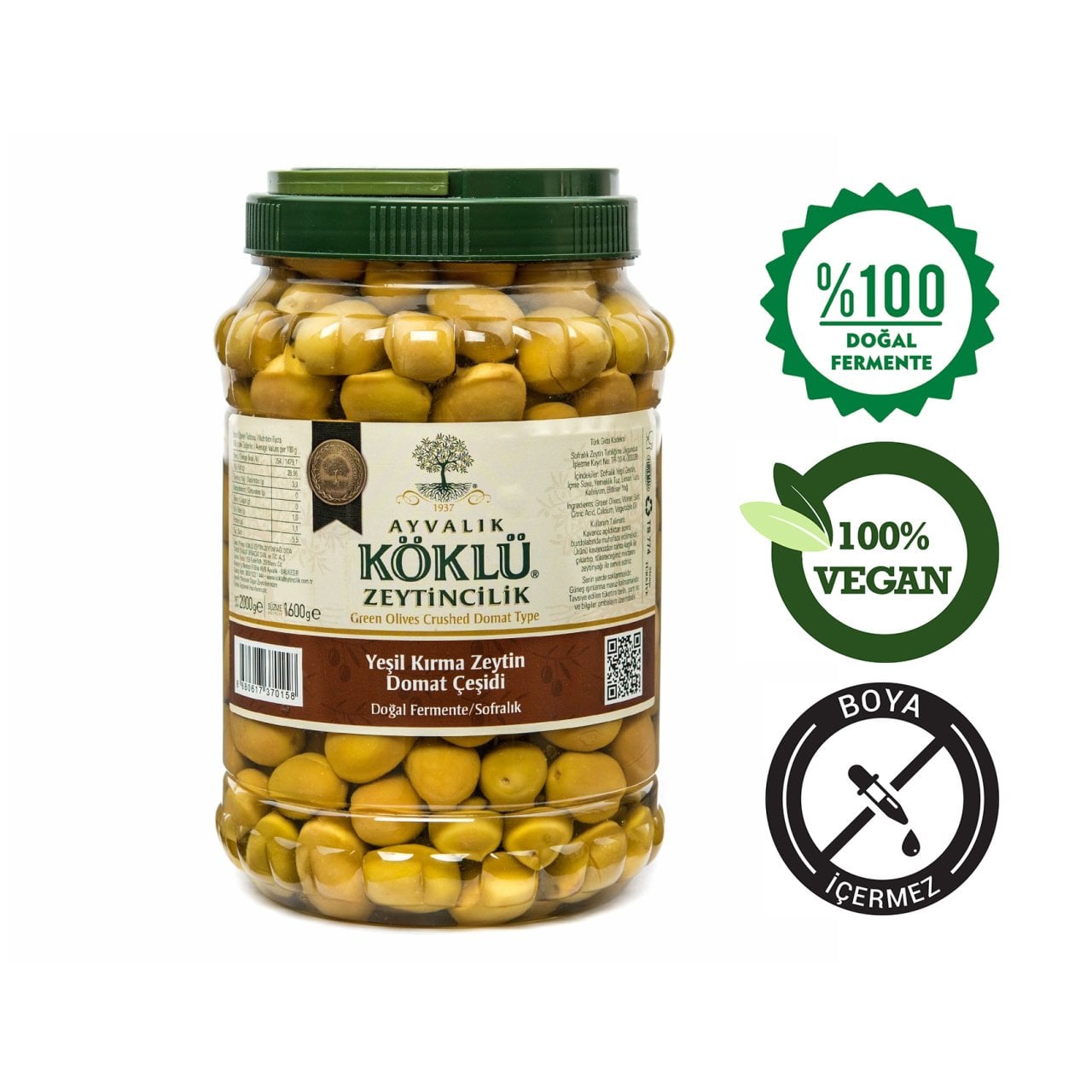 Domat Kırma Zeytin 2000cc