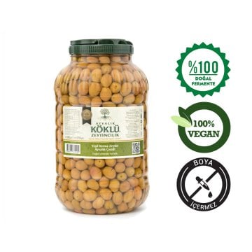 Ayvalık Yeşil Kırma Zeytin 5000cc