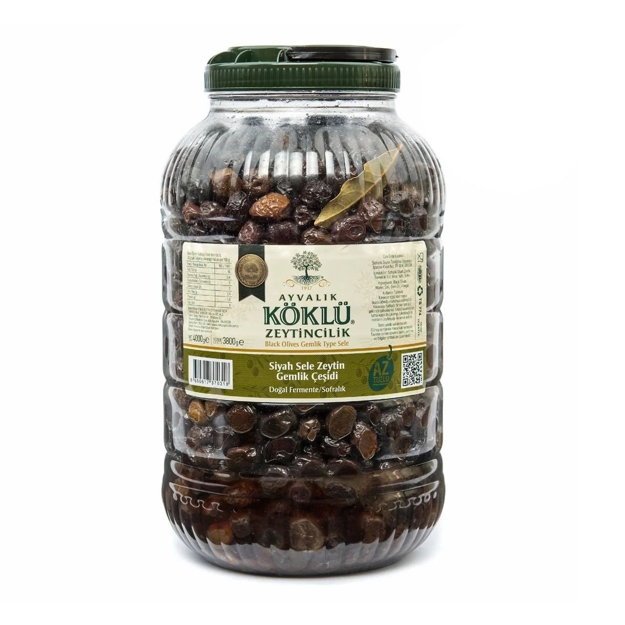 Gemlik Yağlı Sele Zeytin 5000cc