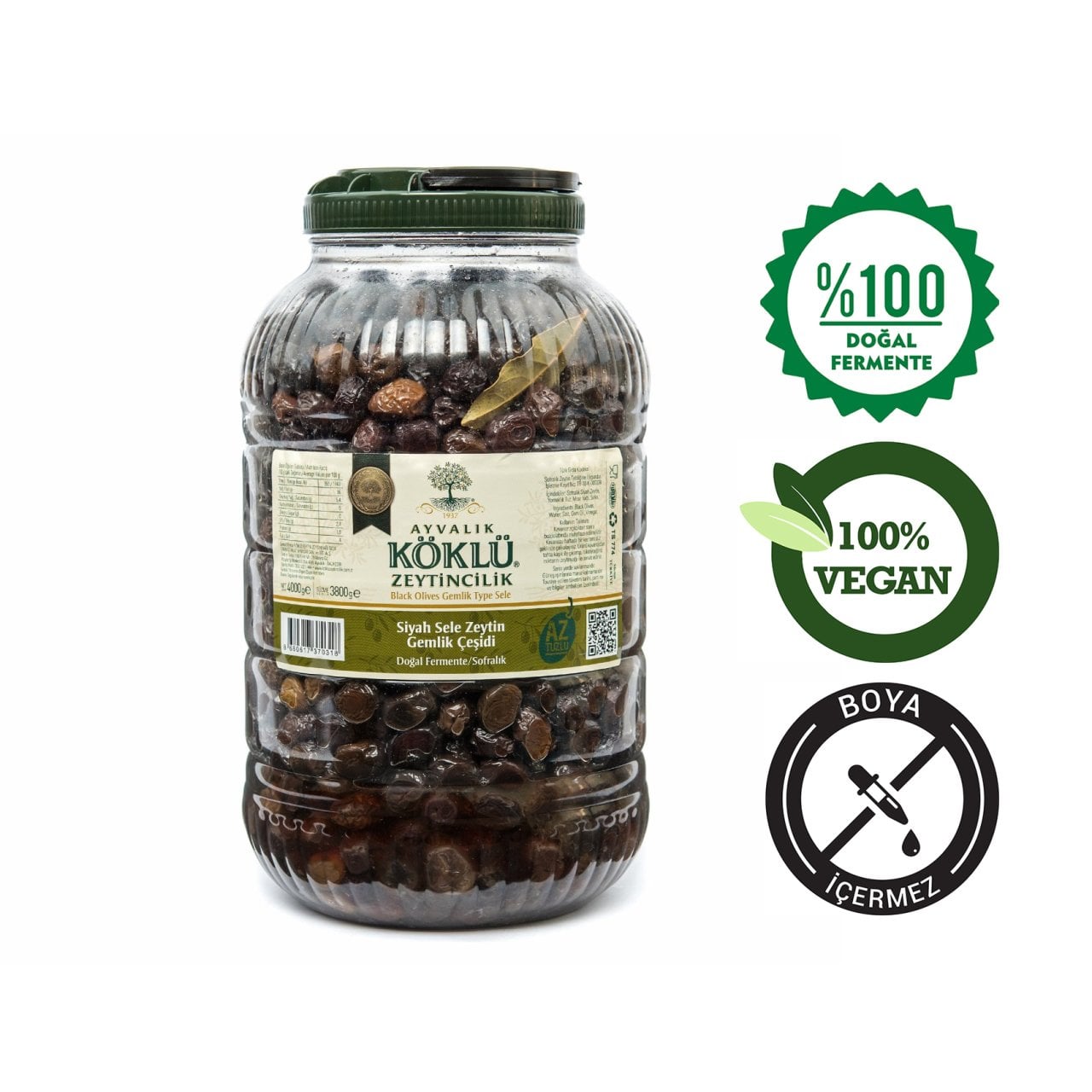 Gemlik Yağlı Sele Zeytin 5000cc
