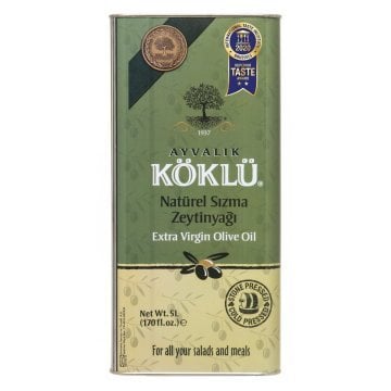 5 Lt Taş Baskı Soğuk Sıkım Erken Hasat Natürel Sızma Ayvalık Zeytinyağı