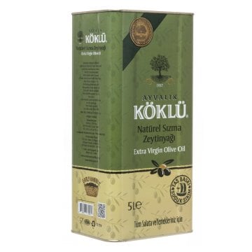 5 Lt Taş Baskı Soğuk Sıkım Erken Hasat Natürel Sızma Ayvalık Zeytinyağı