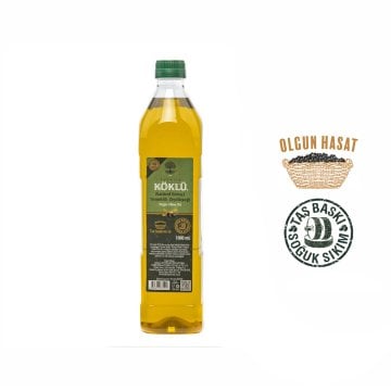 Taş Baskı Soğuk Sıkım Naturel Birinci Yemeklik Ayvalık Zeytinyağı 1 Lt Pet