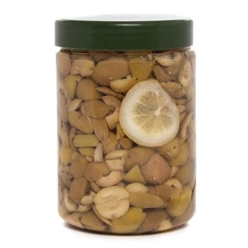 Dilimli Çekirdeksiz Yeşil Zeytin 1000 cc