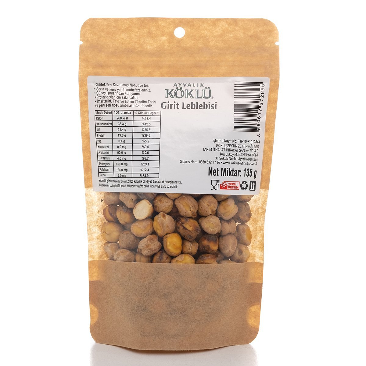 GİRİT LEBLEBİSİ 135 GR