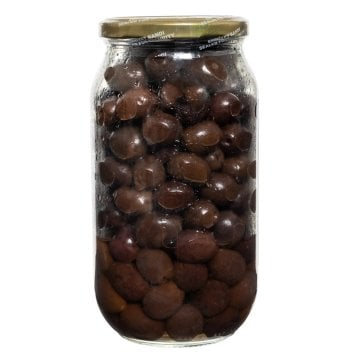 Az Tuzlu Ayvalık Yuvarlama Zeytin 1000 cc Cam Kavanoz
