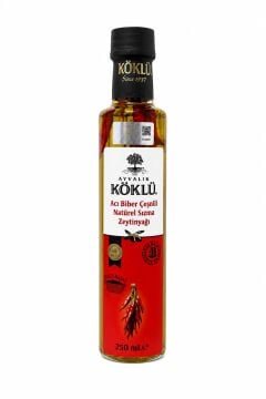 Acı Biberli  Dorica şişe N.Sızma Zeytinyağı 250 ML