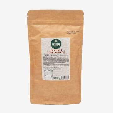 Köklü Zeytinli Türk Kahvesi 100gr.
