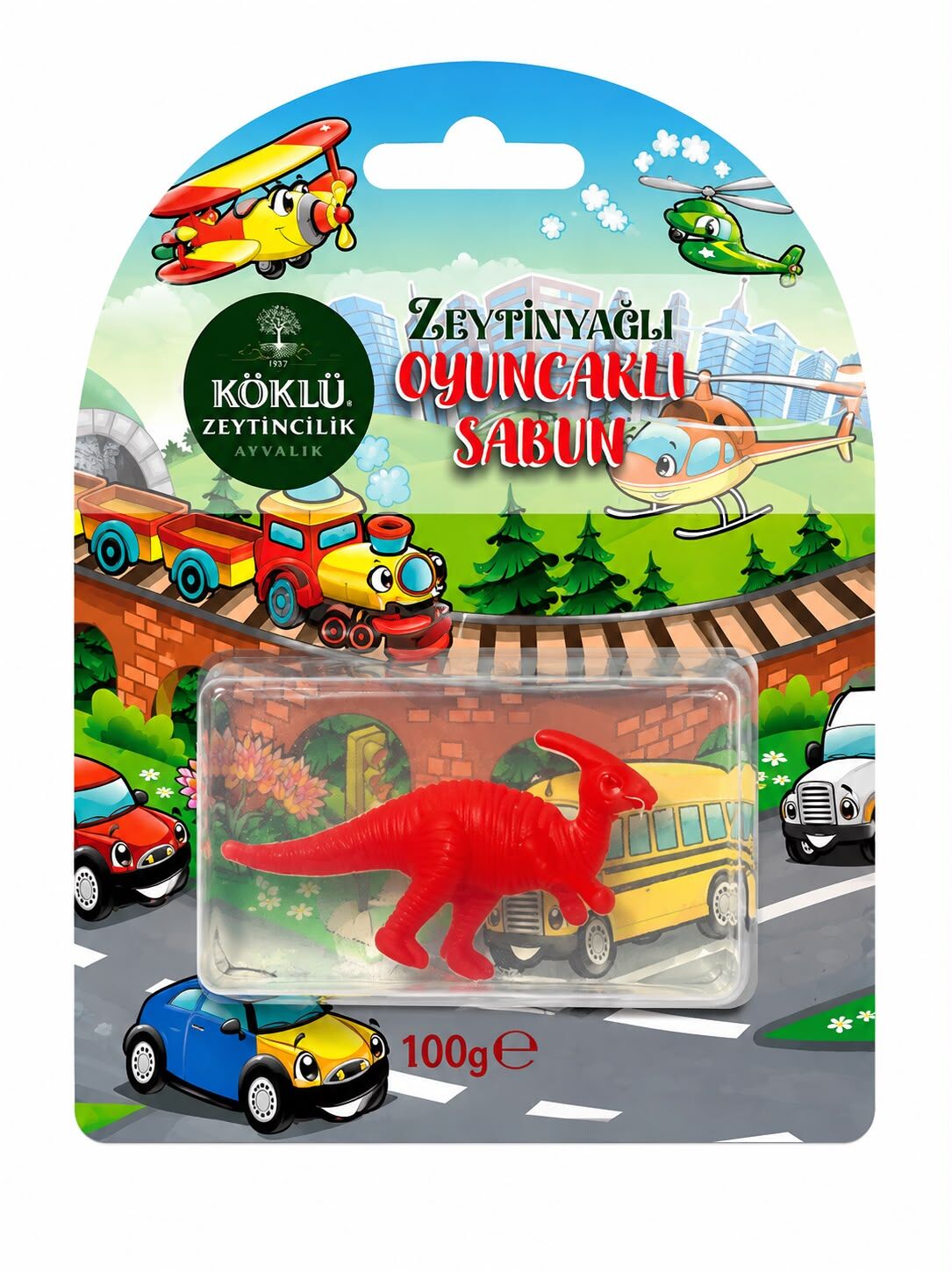 Köklü Erkek Oyuncaklı Sabun 100 gr
