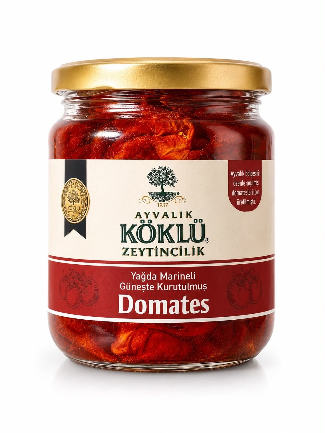 GÜNEŞTE KURUTULMUŞ YAĞDA MARİNELİ DOMATES 390 GR.