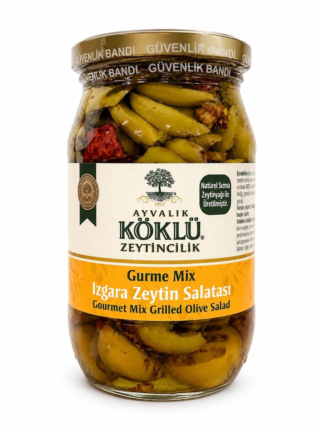 Köklü Gurme Mix Izgara Zeytin Salatası