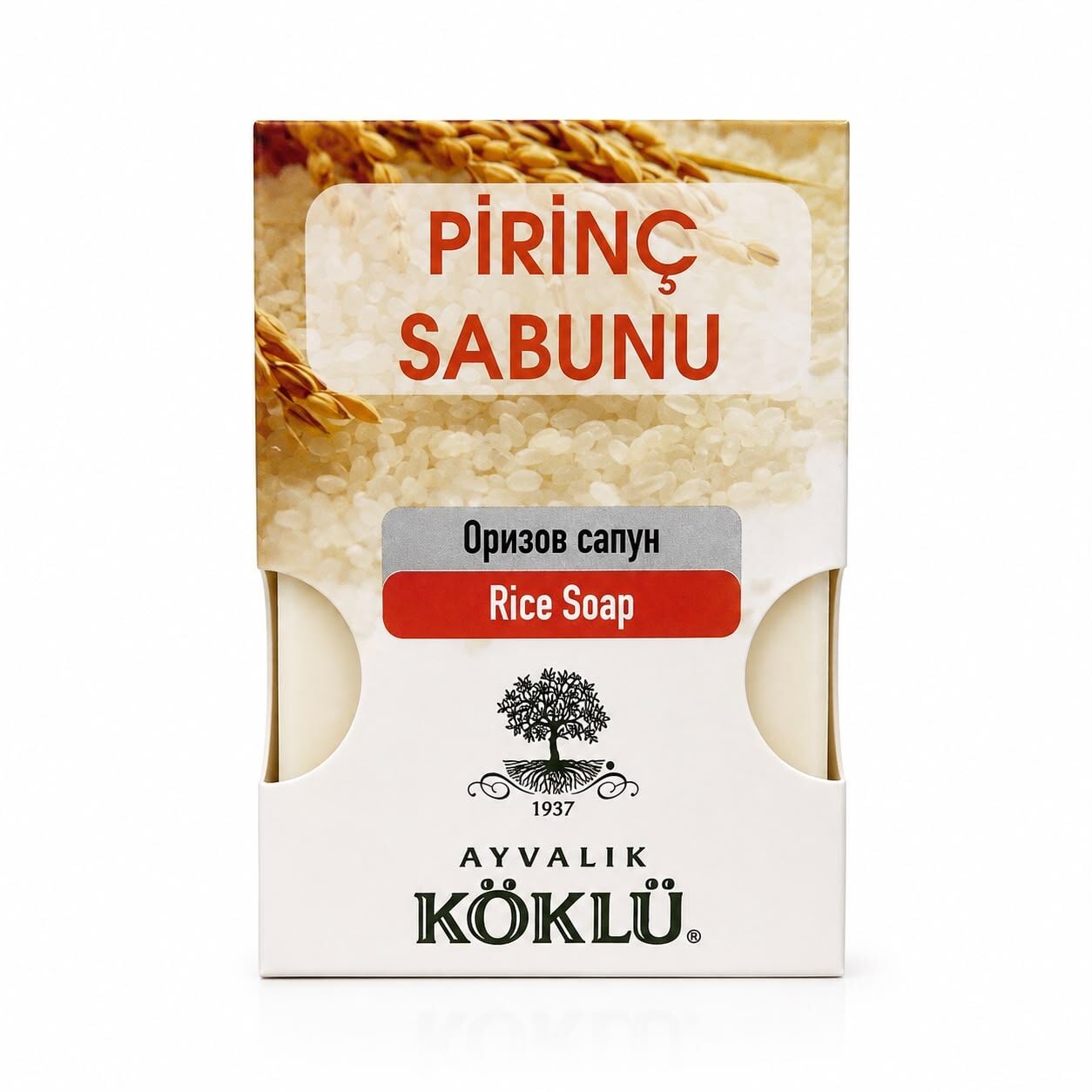 KÖKLÜ PİRİNÇ SABUNU 100 GR